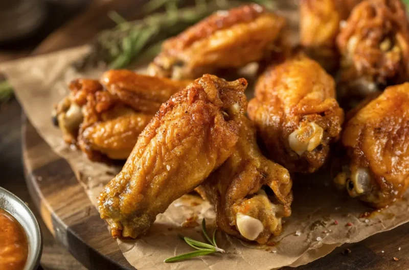 airfryer crispy chicken wings